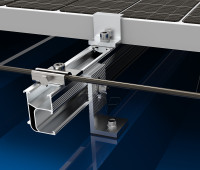 Solar Roof Mounting Bracket System with L Feet
